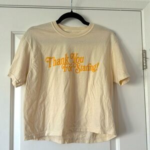 NWOT Oversized Cropped T-Shirt